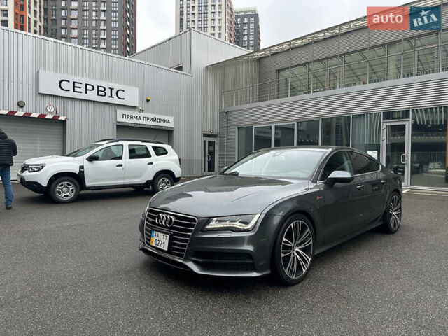 Сірий Ауді A7 Sportback, об'ємом двигуна 3 л та пробігом 194 тис. км за 14900 $, фото 6 на Automoto.ua