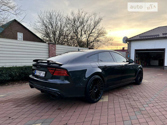 Сірий Ауді A7 Sportback, об'ємом двигуна 3 л та пробігом 113 тис. км за 25400 $, фото 15 на Automoto.ua