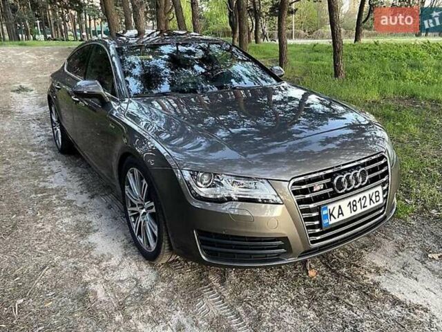 Серый Ауди A7 Sportback, объемом двигателя 3 л и пробегом 191 тыс. км за 16000 $, фото 4 на Automoto.ua