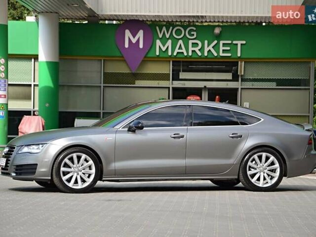 Серый Ауди A7 Sportback, объемом двигателя 3 л и пробегом 108 тыс. км за 22500 $, фото 7 на Automoto.ua