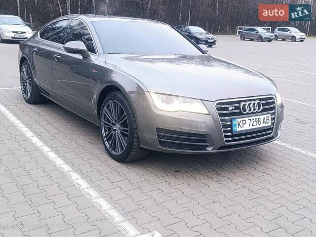Сірий Ауді A7 Sportback, об'ємом двигуна 3 л та пробігом 230 тис. км за 12800 $, фото 7 на Automoto.ua
