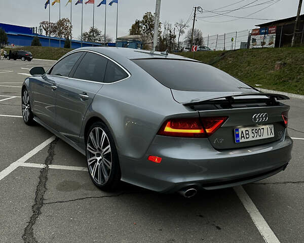 Серый Ауди A7 Sportback, объемом двигателя 3 л и пробегом 126 тыс. км за 25500 $, фото 5 на Automoto.ua