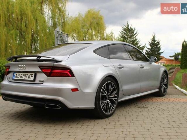 Серый Ауди A7 Sportback, объемом двигателя 3 л и пробегом 158 тыс. км за 29500 $, фото 10 на Automoto.ua