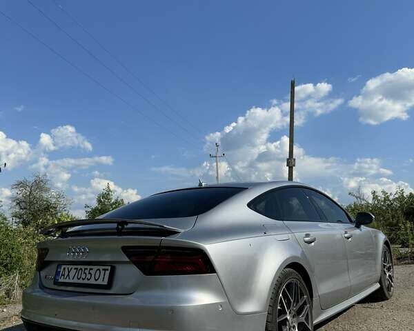 Серый Ауди A7 Sportback, объемом двигателя 3 л и пробегом 136 тыс. км за 28000 $, фото 4 на Automoto.ua