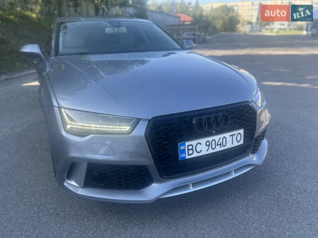 Серый Ауди A7 Sportback, объемом двигателя 3 л и пробегом 162 тыс. км за 26800 $, фото 2 на Automoto.ua