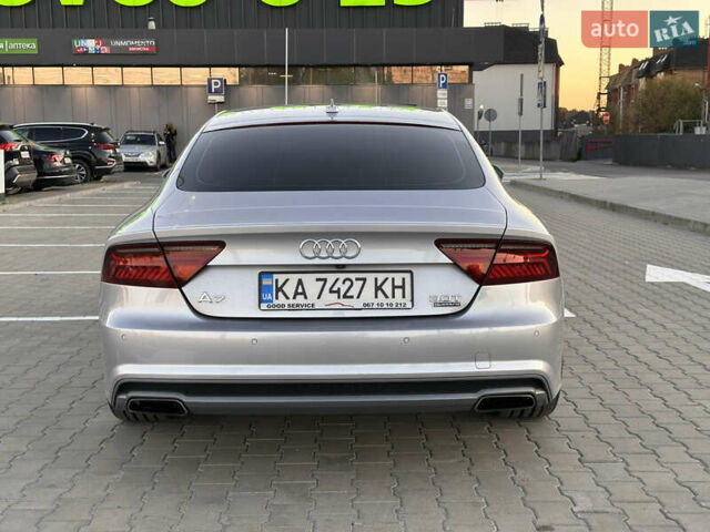 Серый Ауди A7 Sportback, объемом двигателя 3 л и пробегом 151 тыс. км за 29590 $, фото 3 на Automoto.ua