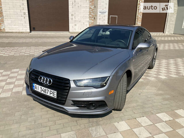 Сірий Ауді A7 Sportback, об'ємом двигуна 3 л та пробігом 133 тис. км за 27700 $, фото 3 на Automoto.ua