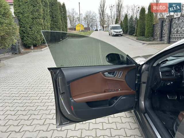 Серый Ауди A7 Sportback, объемом двигателя 3 л и пробегом 179 тыс. км за 19900 $, фото 18 на Automoto.ua