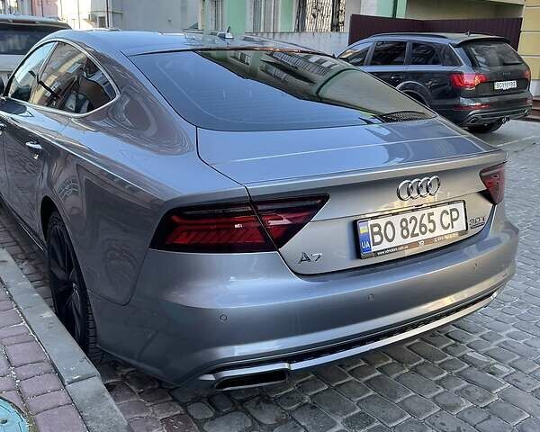 Серый Ауди A7 Sportback, объемом двигателя 3 л и пробегом 94 тыс. км за 33000 $, фото 11 на Automoto.ua