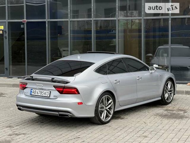 Серый Ауди A7 Sportback, объемом двигателя 3 л и пробегом 141 тыс. км за 26800 $, фото 25 на Automoto.ua