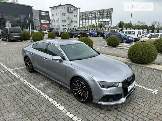 Серый Ауди A7 Sportback, объемом двигателя 3 л и пробегом 129 тыс. км за 23800 $, фото 2 на Automoto.ua