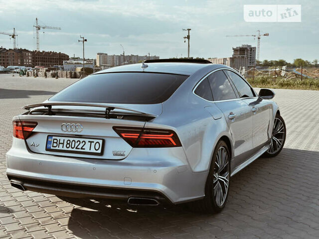 Сірий Ауді A7 Sportback, об'ємом двигуна 3 л та пробігом 90 тис. км за 29000 $, фото 17 на Automoto.ua