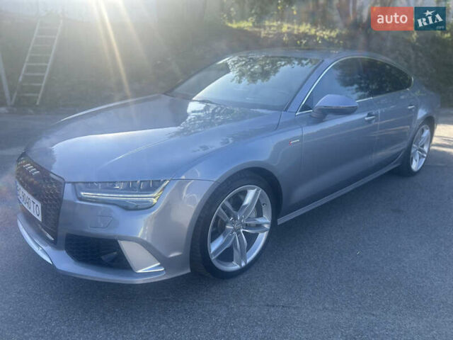 Серый Ауди A7 Sportback, объемом двигателя 3 л и пробегом 162 тыс. км за 26800 $, фото 5 на Automoto.ua