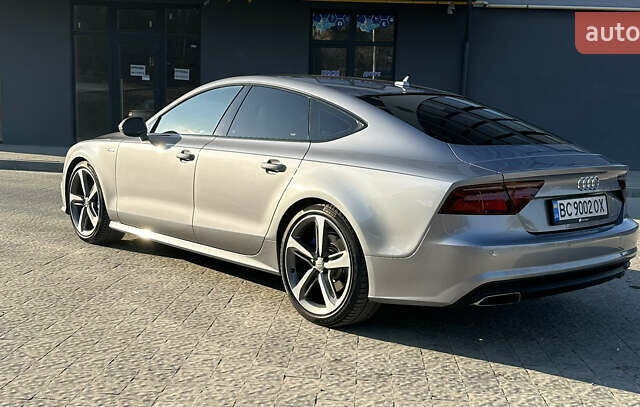 Серый Ауди A7 Sportback, объемом двигателя 3 л и пробегом 145 тыс. км за 26700 $, фото 12 на Automoto.ua