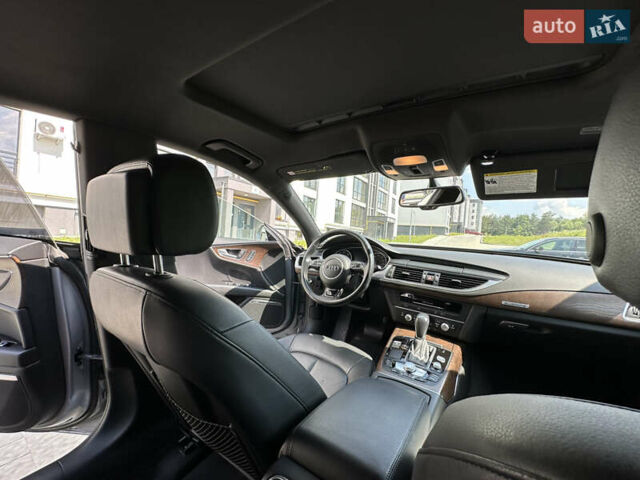 Серый Ауди A7 Sportback, объемом двигателя 3 л и пробегом 145 тыс. км за 26700 $, фото 26 на Automoto.ua
