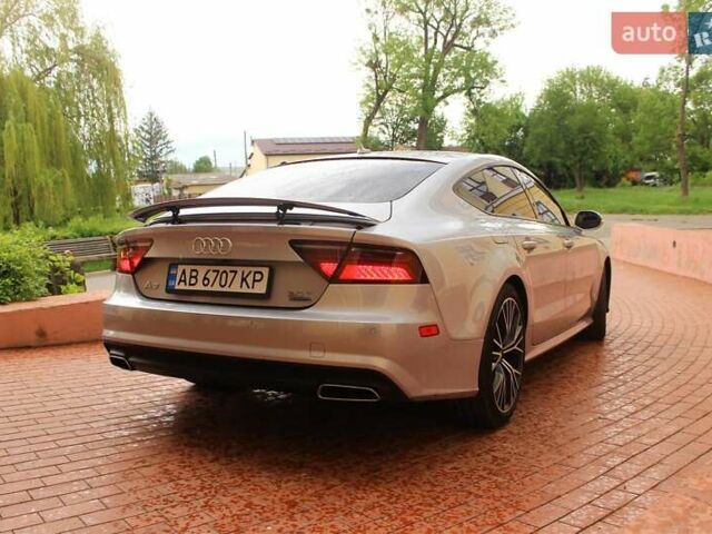 Серый Ауди A7 Sportback, объемом двигателя 3 л и пробегом 158 тыс. км за 29500 $, фото 17 на Automoto.ua