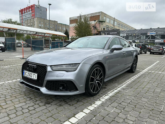 Серый Ауди A7 Sportback, объемом двигателя 3 л и пробегом 129 тыс. км за 23000 $, фото 4 на Automoto.ua