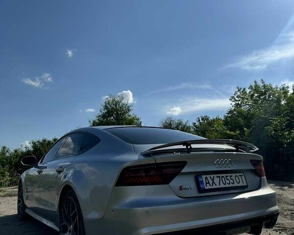 Серый Ауди A7 Sportback, объемом двигателя 3 л и пробегом 136 тыс. км за 28000 $, фото 3 на Automoto.ua