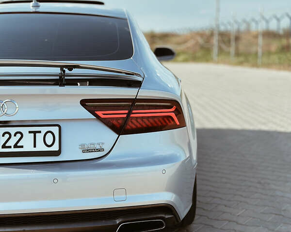 Серый Ауди A7 Sportback, объемом двигателя 3 л и пробегом 90 тыс. км за 26500 $, фото 18 на Automoto.ua