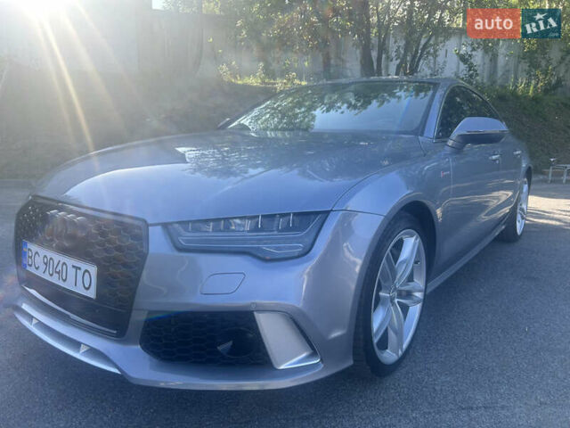 Серый Ауди A7 Sportback, объемом двигателя 3 л и пробегом 162 тыс. км за 26800 $, фото 1 на Automoto.ua