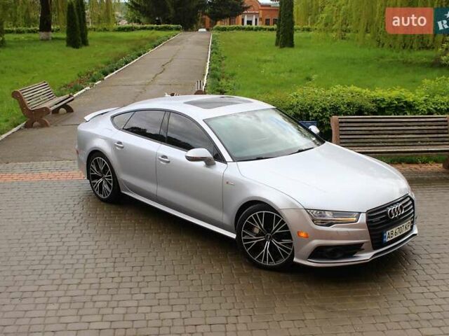 Серый Ауди A7 Sportback, объемом двигателя 3 л и пробегом 158 тыс. км за 29500 $, фото 6 на Automoto.ua