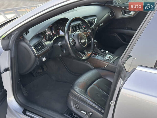 Серый Ауди A7 Sportback, объемом двигателя 3 л и пробегом 151 тыс. км за 29590 $, фото 14 на Automoto.ua