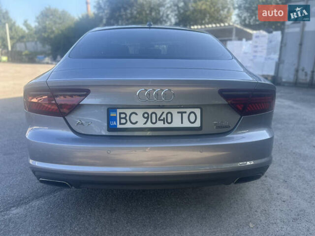 Серый Ауди A7 Sportback, объемом двигателя 3 л и пробегом 162 тыс. км за 26800 $, фото 6 на Automoto.ua