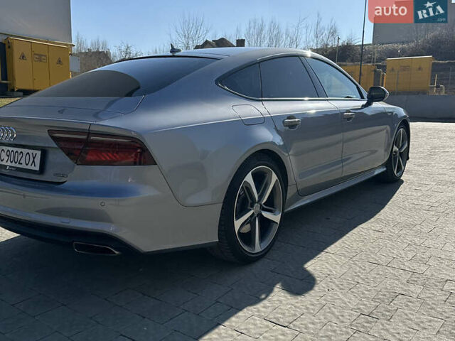 Серый Ауди A7 Sportback, объемом двигателя 3 л и пробегом 145 тыс. км за 26700 $, фото 15 на Automoto.ua