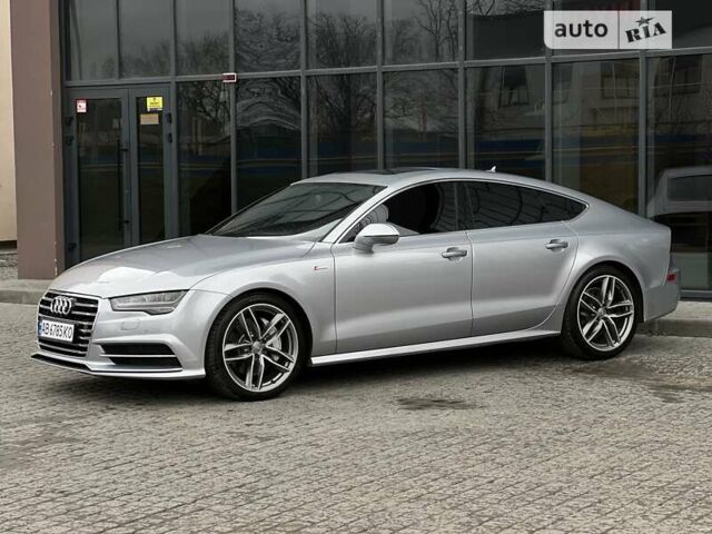 Серый Ауди A7 Sportback, объемом двигателя 3 л и пробегом 141 тыс. км за 26800 $, фото 7 на Automoto.ua