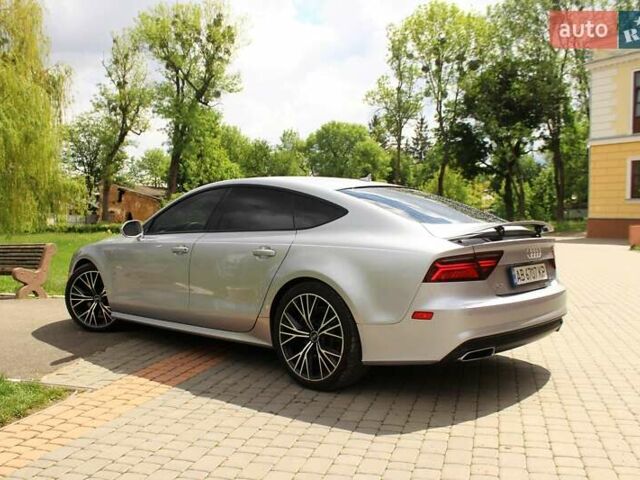 Серый Ауди A7 Sportback, объемом двигателя 3 л и пробегом 158 тыс. км за 29500 $, фото 11 на Automoto.ua