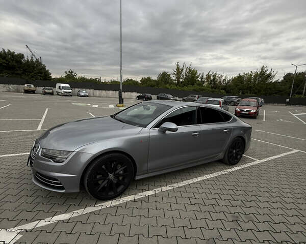 Серый Ауди A7 Sportback, объемом двигателя 3 л и пробегом 124 тыс. км за 25100 $, фото 1 на Automoto.ua