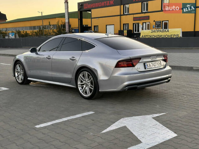 Серый Ауди A7 Sportback, объемом двигателя 3 л и пробегом 151 тыс. км за 29590 $, фото 2 на Automoto.ua