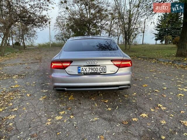 Серый Ауди A7 Sportback, объемом двигателя 3 л и пробегом 131 тыс. км за 27000 $, фото 6 на Automoto.ua
