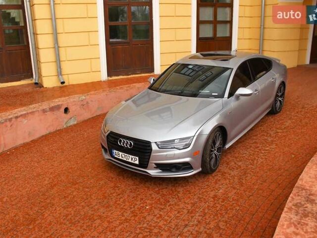 Серый Ауди A7 Sportback, объемом двигателя 3 л и пробегом 158 тыс. км за 29500 $, фото 18 на Automoto.ua