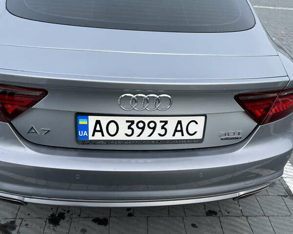 Сірий Ауді A7 Sportback, об'ємом двигуна 3 л та пробігом 120 тис. км за 30399 $, фото 6 на Automoto.ua