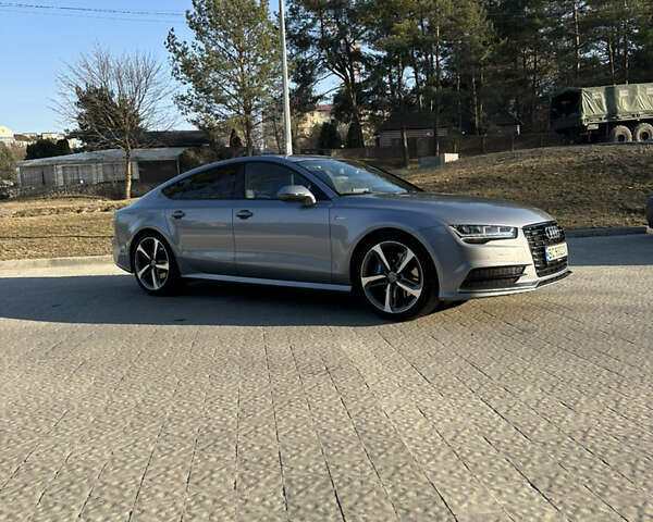 Серый Ауди A7 Sportback, объемом двигателя 3 л и пробегом 145 тыс. км за 26700 $, фото 4 на Automoto.ua