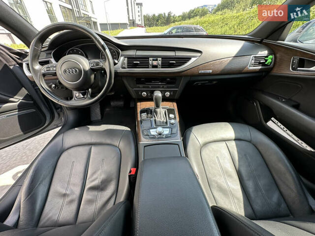 Серый Ауди A7 Sportback, объемом двигателя 3 л и пробегом 145 тыс. км за 26700 $, фото 23 на Automoto.ua