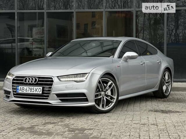 Серый Ауди A7 Sportback, объемом двигателя 3 л и пробегом 141 тыс. км за 26800 $, фото 4 на Automoto.ua