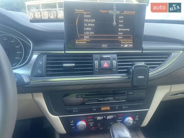 Серый Ауди A7 Sportback, объемом двигателя 3 л и пробегом 162 тыс. км за 26800 $, фото 49 на Automoto.ua