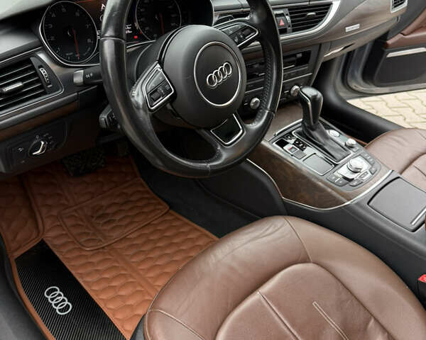 Серый Ауди A7 Sportback, объемом двигателя 3 л и пробегом 124 тыс. км за 25100 $, фото 10 на Automoto.ua
