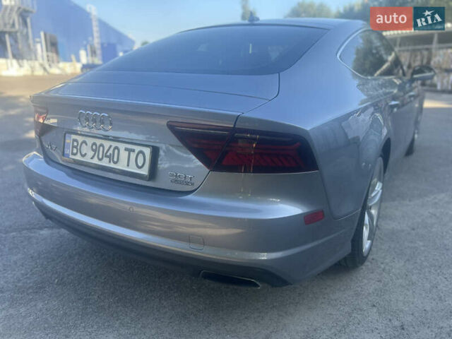 Серый Ауди A7 Sportback, объемом двигателя 3 л и пробегом 162 тыс. км за 26800 $, фото 10 на Automoto.ua