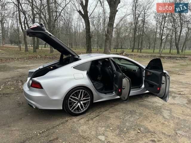 Серый Ауди A7 Sportback, объемом двигателя 3 л и пробегом 165 тыс. км за 22000 $, фото 10 на Automoto.ua