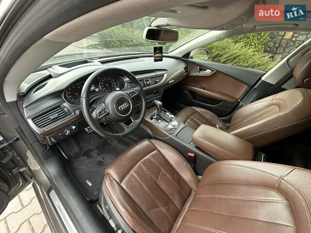 Серый Ауди A7 Sportback, объемом двигателя 3 л и пробегом 179 тыс. км за 19900 $, фото 19 на Automoto.ua