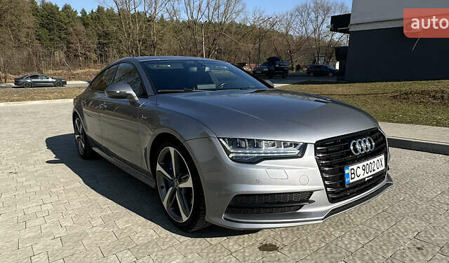 Серый Ауди A7 Sportback, объемом двигателя 3 л и пробегом 145 тыс. км за 26700 $, фото 1 на Automoto.ua