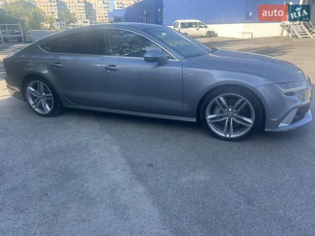 Серый Ауди A7 Sportback, объемом двигателя 3 л и пробегом 162 тыс. км за 26800 $, фото 12 на Automoto.ua