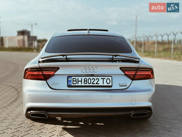 Серый Ауди A7 Sportback, объемом двигателя 3 л и пробегом 90 тыс. км за 26500 $, фото 16 на Automoto.ua