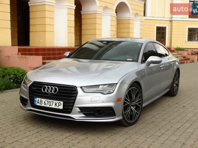 Серый Ауди A7 Sportback, объемом двигателя 3 л и пробегом 158 тыс. км за 29500 $, фото 7 на Automoto.ua