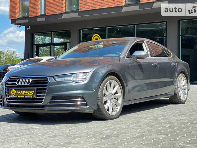 Серый Ауди A7 Sportback, объемом двигателя 3 л и пробегом 181 тыс. км за 34300 $, фото 4 на Automoto.ua