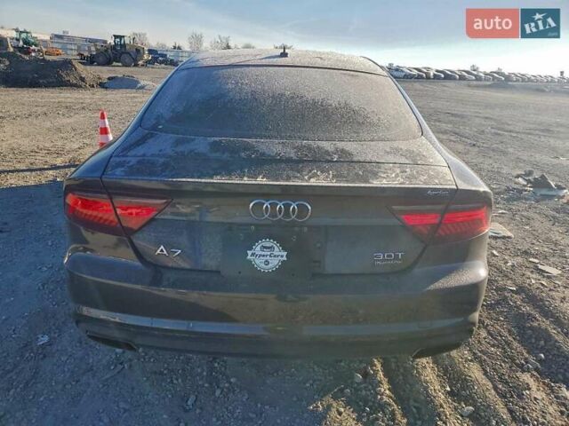 Серый Ауди A7 Sportback, объемом двигателя 3 л и пробегом 180 тыс. км за 5100 $, фото 5 на Automoto.ua