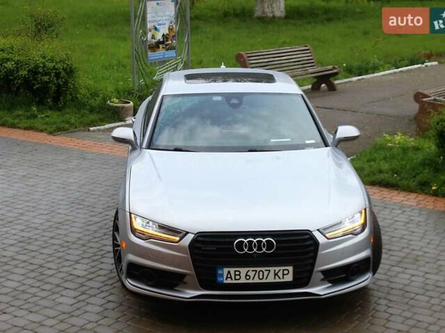 Серый Ауди A7 Sportback, объемом двигателя 3 л и пробегом 158 тыс. км за 29500 $, фото 4 на Automoto.ua